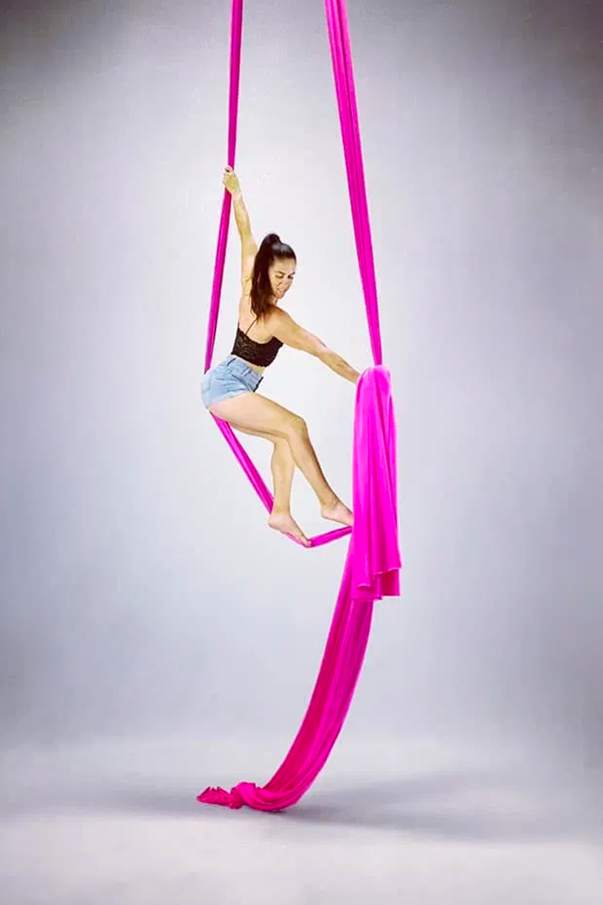 Aerial Fabric With Bounce (Medium-stretch)