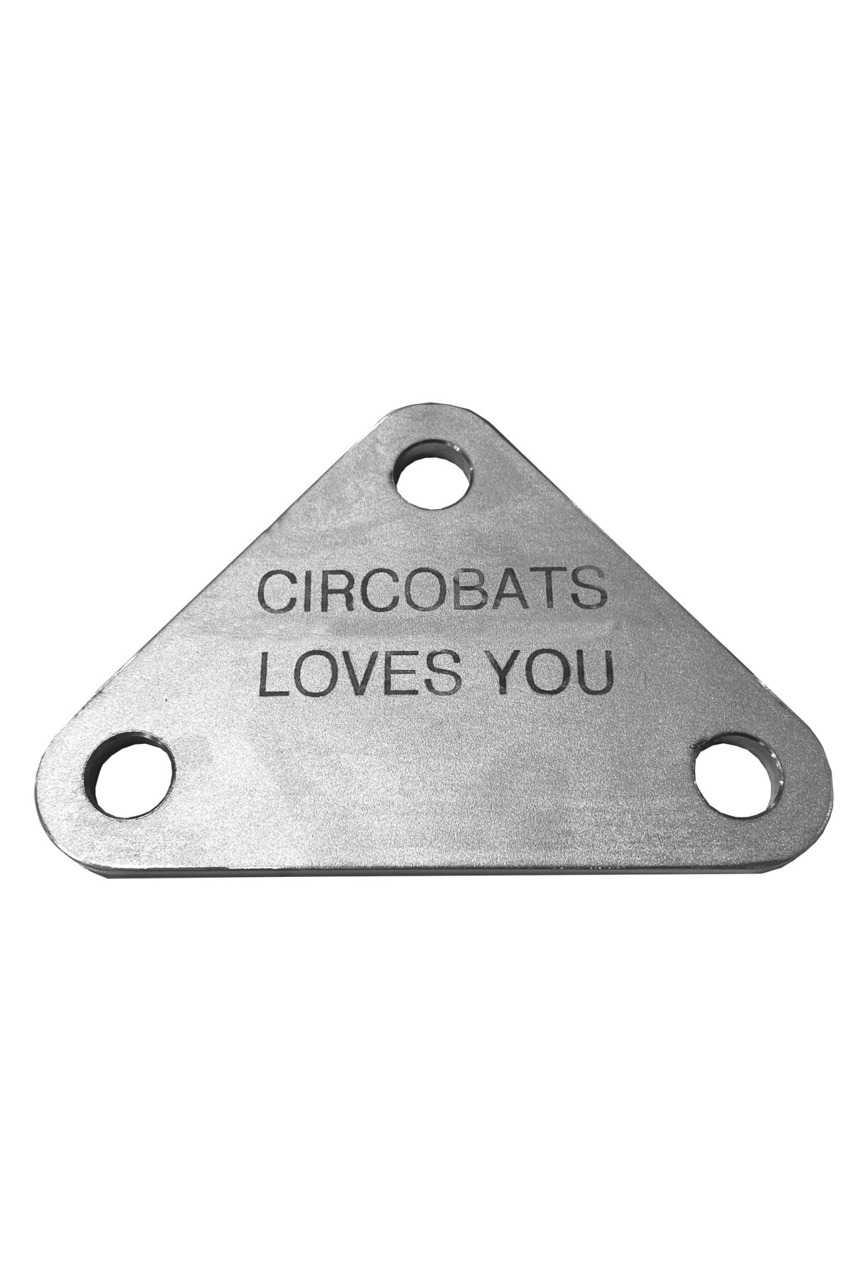 Tri Bar Rigging Plate Triangle Rigging Plate - Trix Circus - Your Safety is Our Business