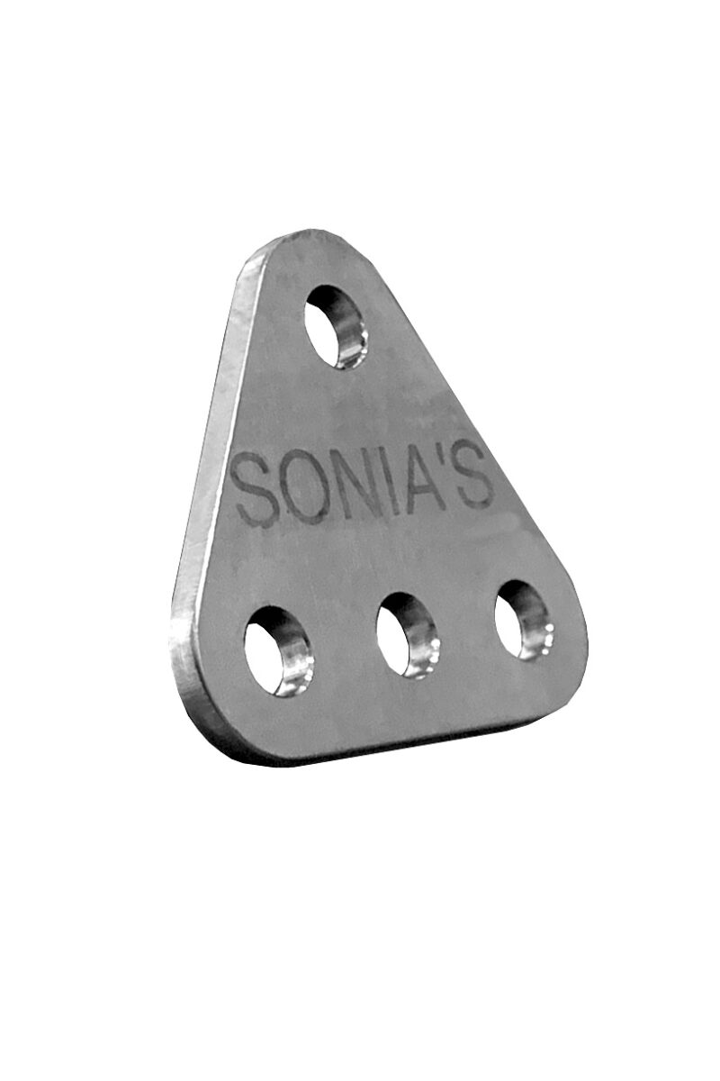 Tri Bar Rigging Plate Triangle Rigging Plate - Trix Circus - Your Safety is Our Business